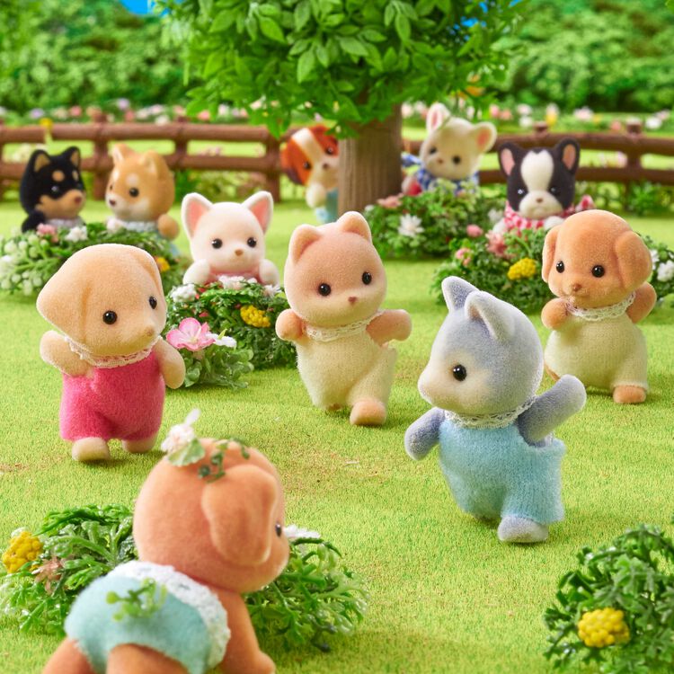 Sylvanian Families | Baby Doll Figure - Husky Baby