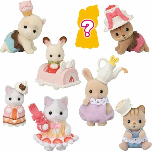 Sylvanian Families | Baby Collectibles Baby Cake Party Series Dokidoki Collection Blind Box