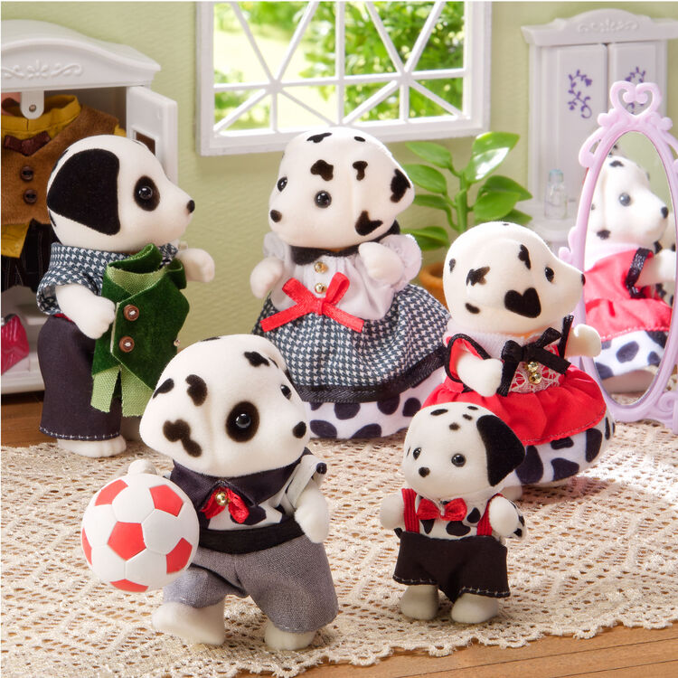 Sylvanian Families | Family Set - Dalmatian Family Doll Figures