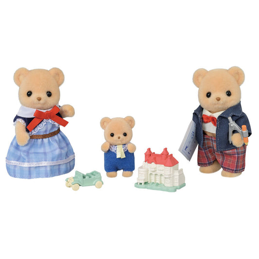 Sylvanian Families | Baby Set - Biscuit Bear Family Baby Doll Figure