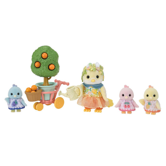 Sylvanian Families | Family Set - Citrus Bird Family Doll Figures