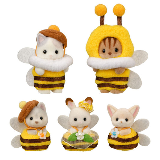 Sylvanian Families | Gather Together ! Baby Set - Mitsubachi Honey Bee Doll Figure