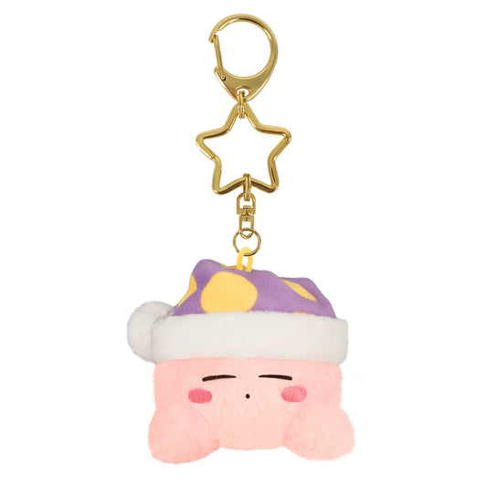 Kirby of the Stars Japan | Kirby Mini Mofu Mascot Keychain - Kirby Sleep