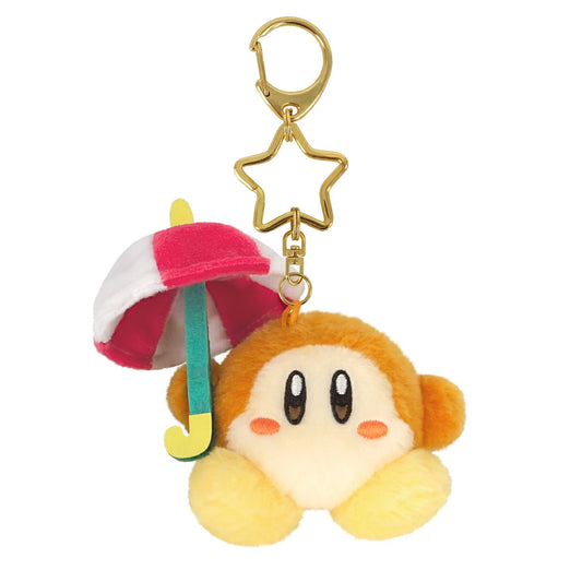 Kirby of the Stars Japan | Kirby Mini Mofu Mascot Keychain - Parasol Waddle Dee