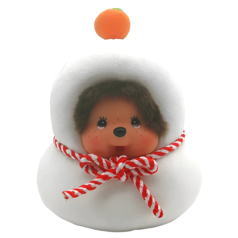 Monchichi Sekiguchi | Monchhichi Plush Toy (S) - Kagami Mochi Japanese New Year