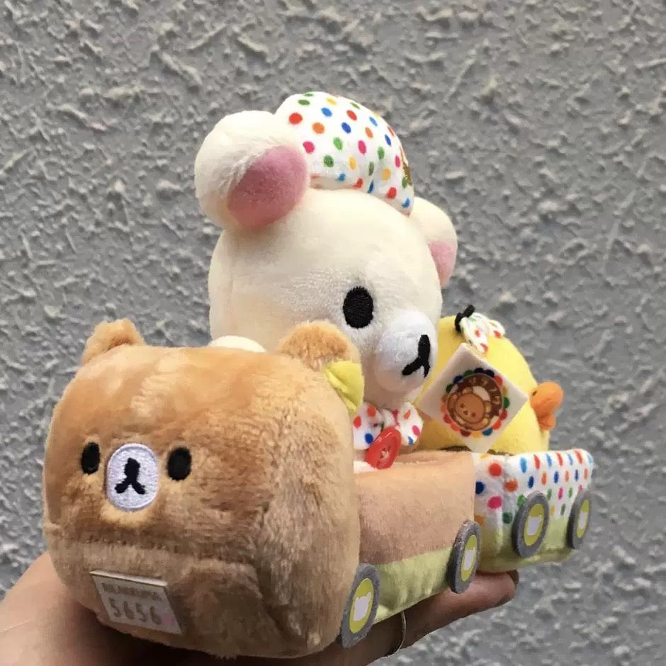 San-X | 'Rilakkuma Arashiyama Limited | Korilakkuma Sightseeing Car Plush Toy MF75001