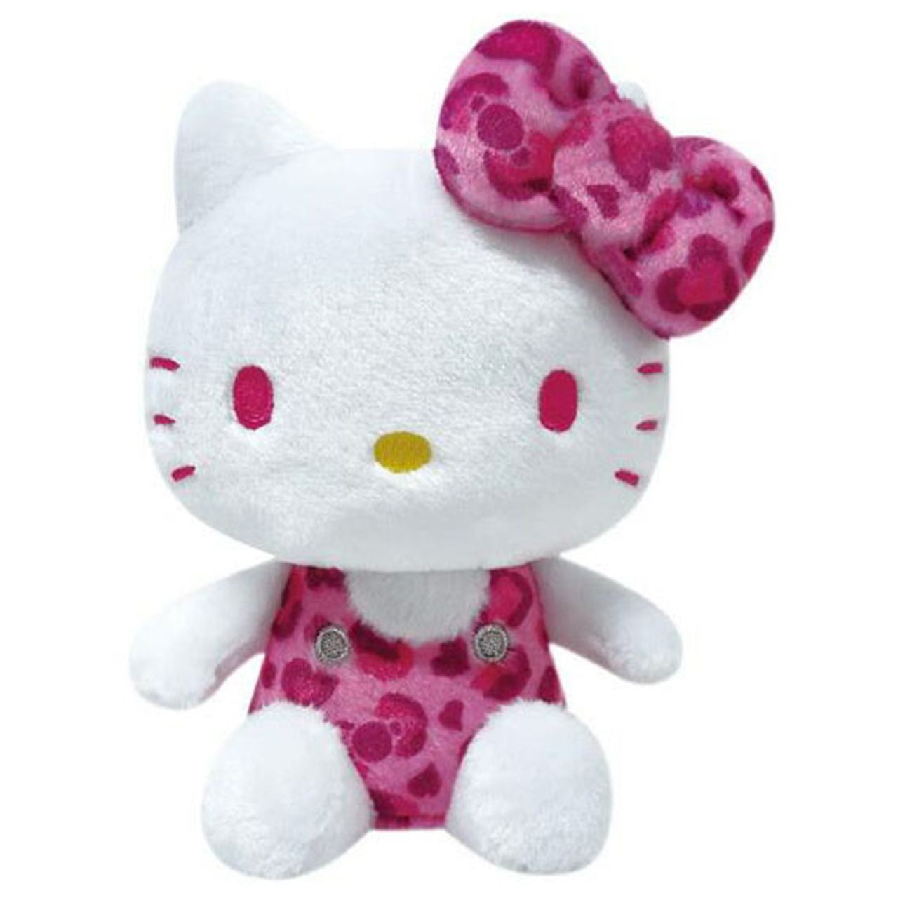 Sanrio K Company |  Hello Kitty Leopard Print Series | Sitting Plush (Pink)