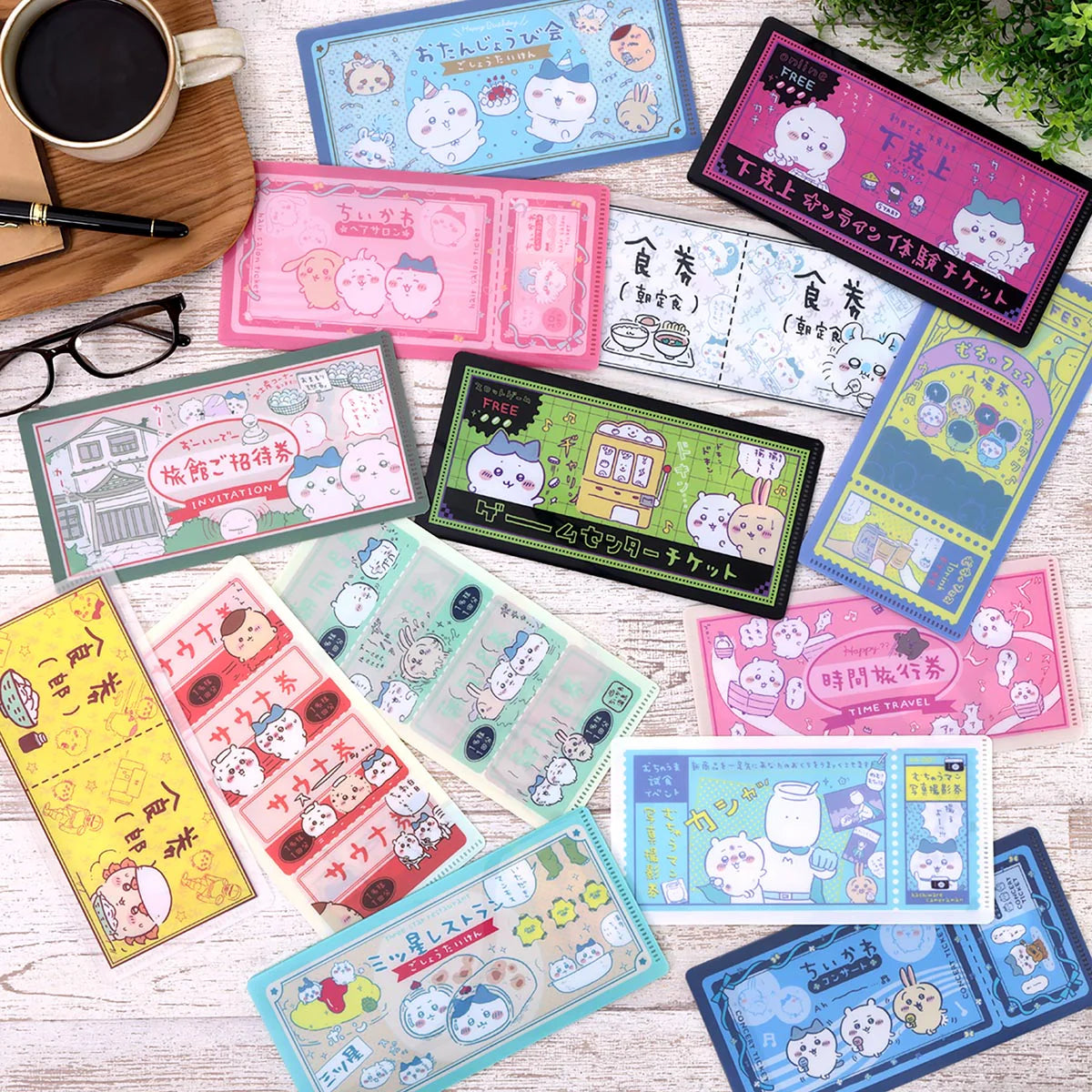 Chiikawa | Chiikawa Mitamemo Ticket File Blind Box : [1 Box 14 Pieces] (All 14 Types)