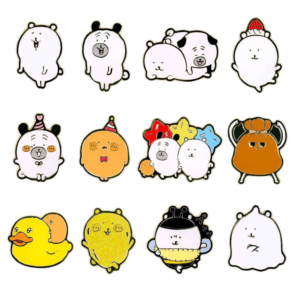 Nagano | Nagano Characters Pins Collection Blind Box (12 Types in Total)