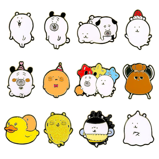 Nagano | Nagano Characters Pins Collection Blind Box (12 Types in Total)