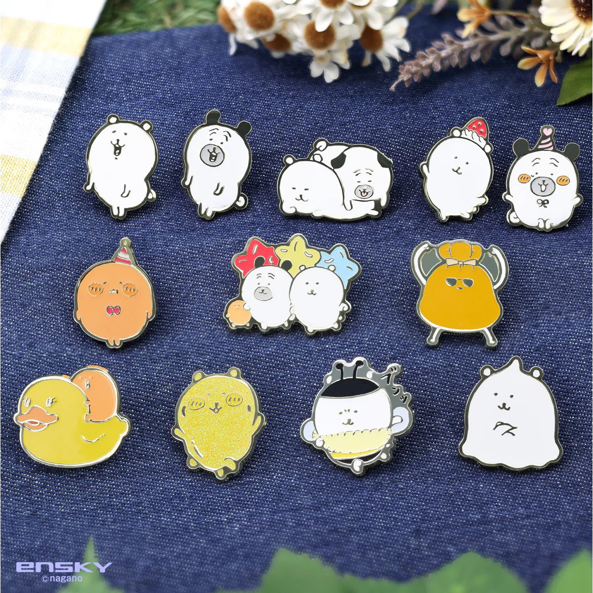 Nagano | Nagano Characters Pins Collection Blind Box (12 Types in Total)
