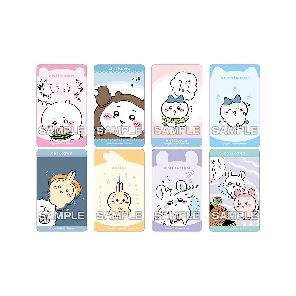 Chiikawa | Ensky Chiikawa Deco Sticker 4 [1 BOX 20 Packs] (36 Types In Total)