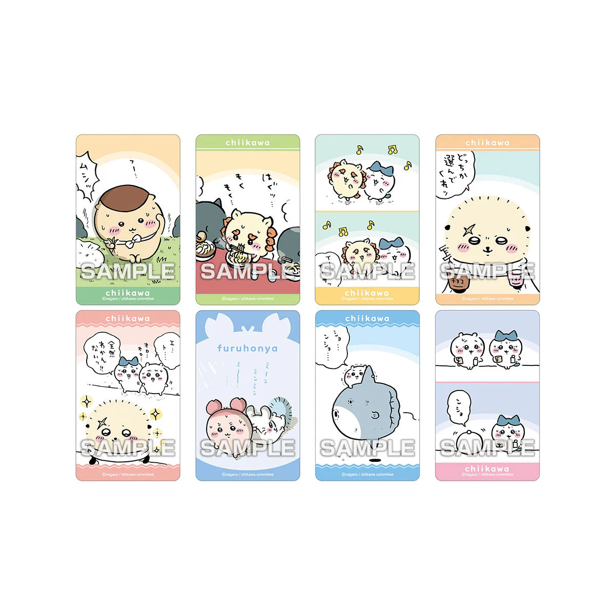 Chiikawa | Ensky Chiikawa Deco Sticker 4 [1 BOX 20 Packs] (36 Types In Total)