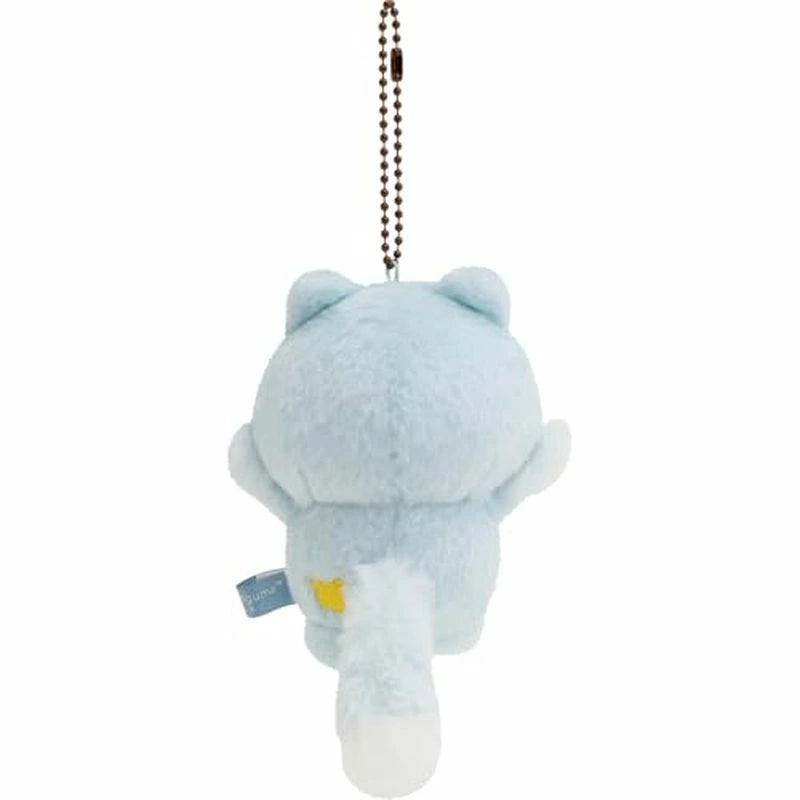 San-X | Rilakkuma Aokogu Otmari Series Hanging Plush Toy - Blue Wolf MO85401
