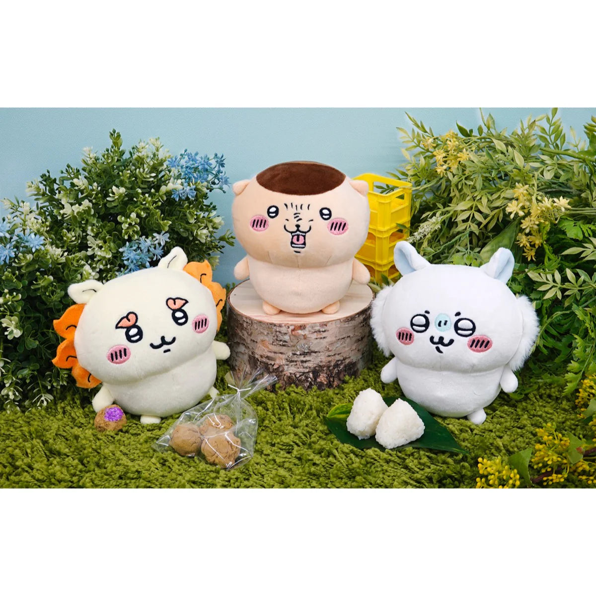 Nagano x Chiikawa | Chiikawa 'Potetama Series' Stuffed Toy - 04 Momonga