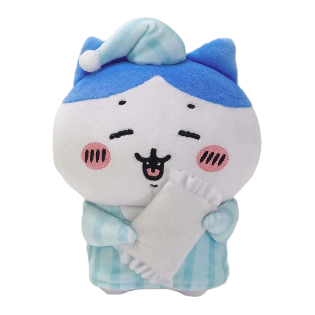 Nagano x Chiikawa | Chiikawa 'Potetama Series' Stuffed Toy - PAJAMAS Hachiware