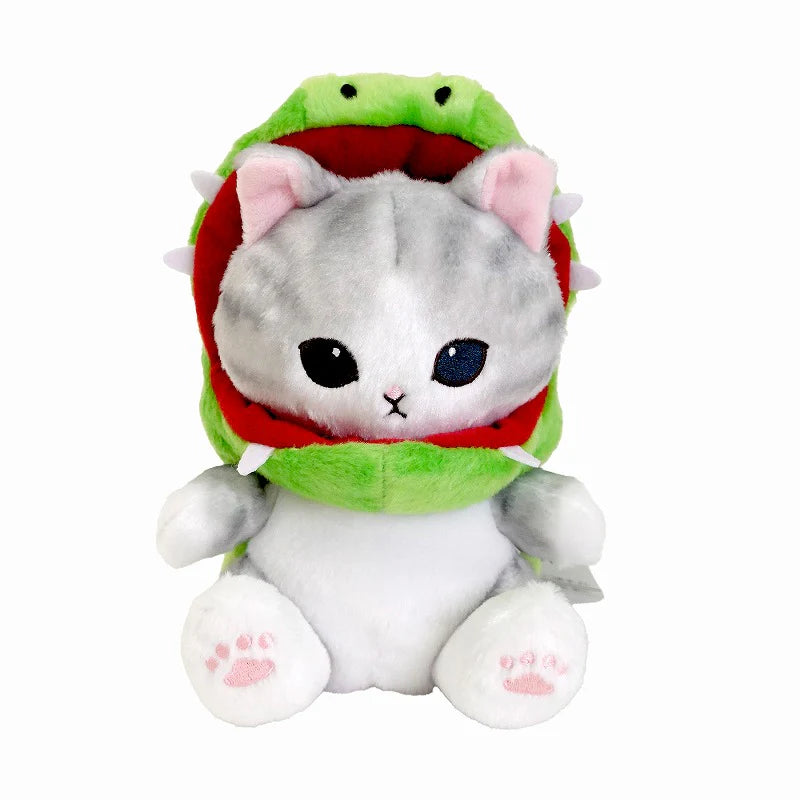 Mofusand | Mofusand Potetama Plush Toy - Crocodile Cat (Grey)