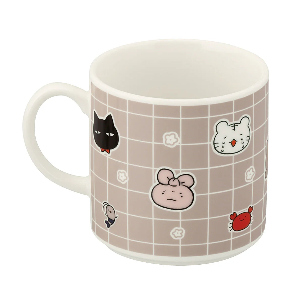 White Tiger and Black Tiger Dr Rabbit Nandemo Hospital Mug - Face