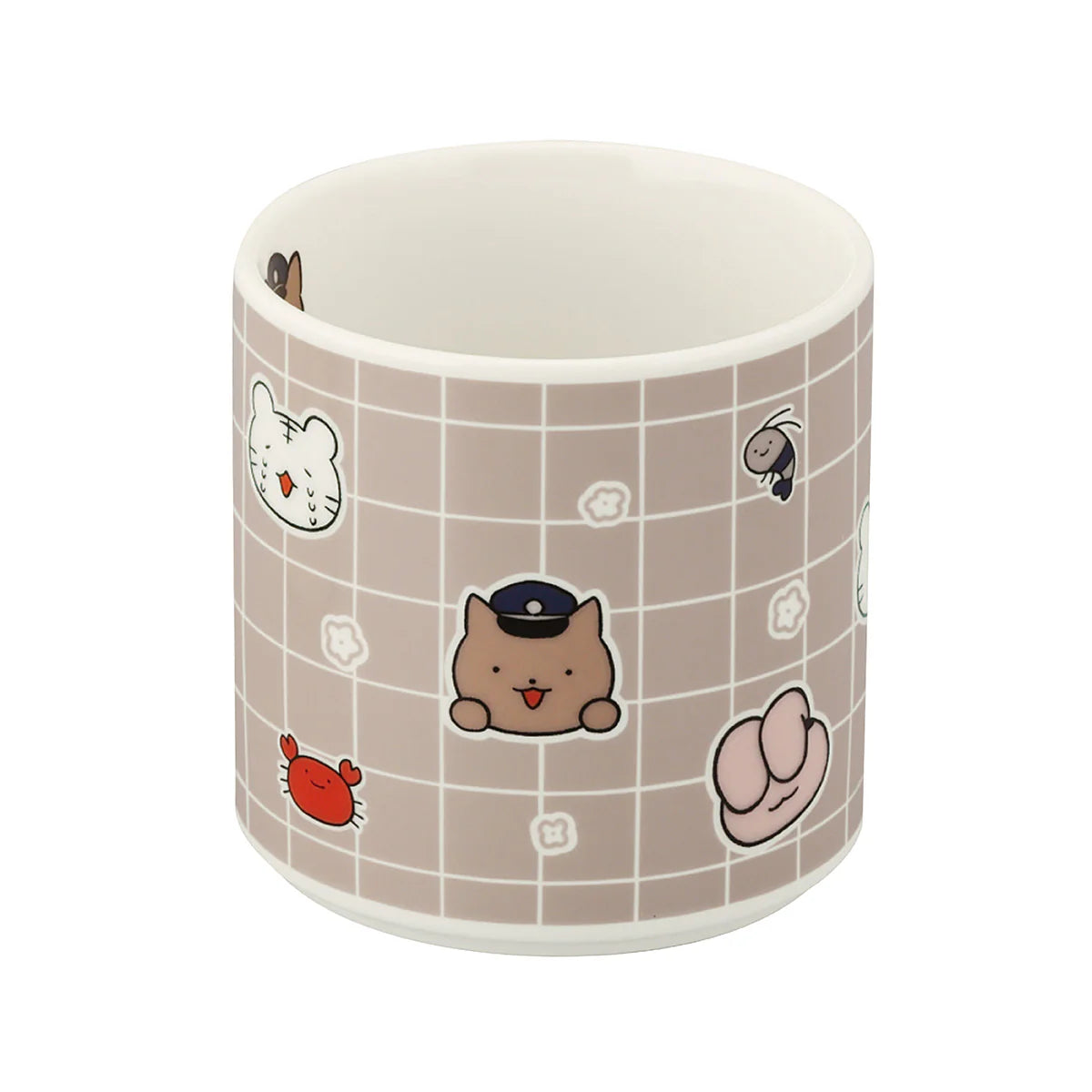 White Tiger and Black Tiger Dr Rabbit Nandemo Hospital Mug - Face