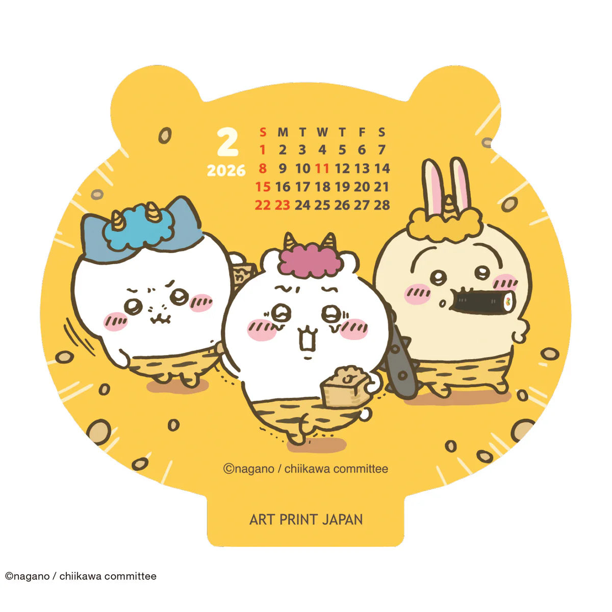 Chiikawa | Chiikawa Die-cut Desktop Calendar 2026