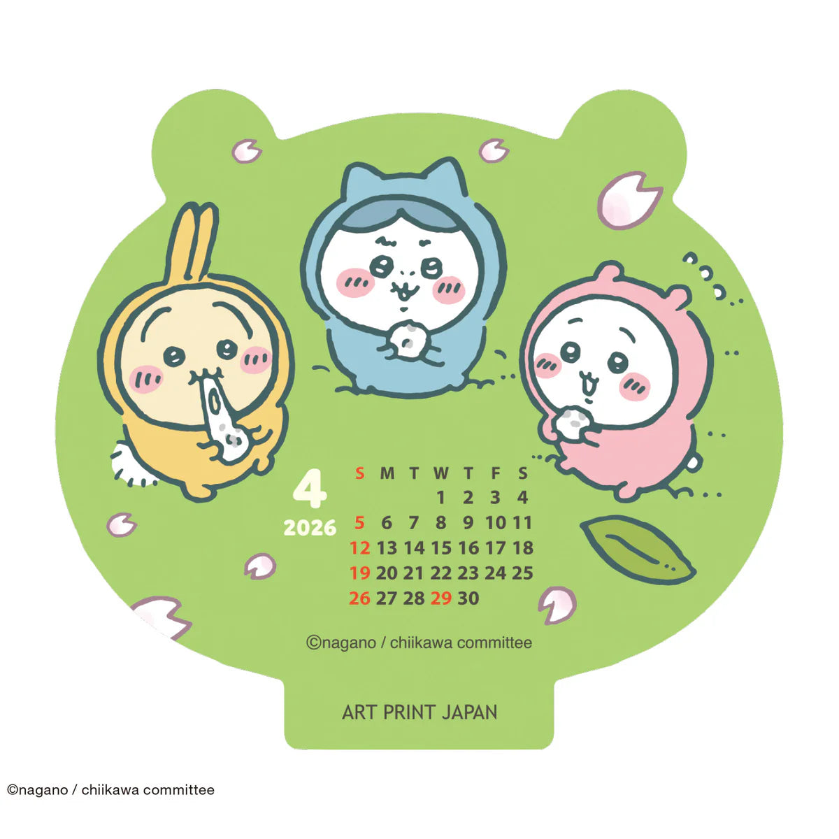 Chiikawa | Chiikawa Die-cut Desktop Calendar 2026