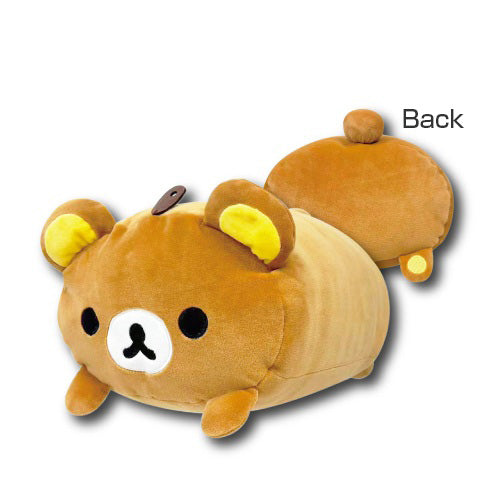 San-X | Rilakkuma Mochi Mochi Lying Down Cushion - Rilakkuma