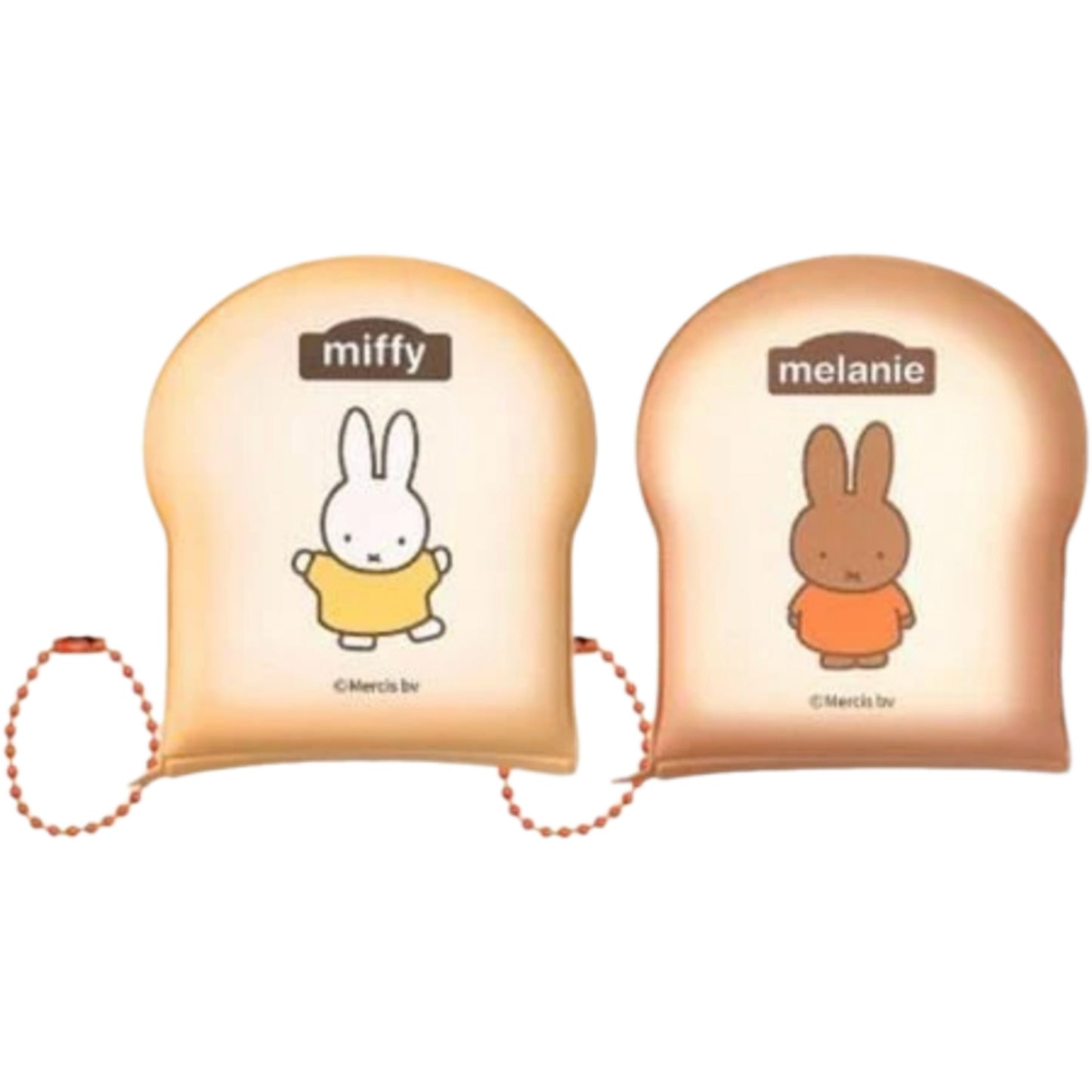 Miffy Korea | Miffy Puffy Bread Pocket Notebook With Keychain