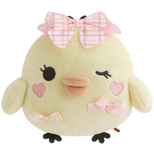 San-X | Rilakkuma Makeup Rilakkuma Plush Toy S - Kiiroitori