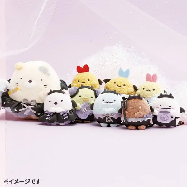 San-X | Sumikko Gurashi Angel & Devil Hanging Plush Toy - Fried Fish Tail (Devil)