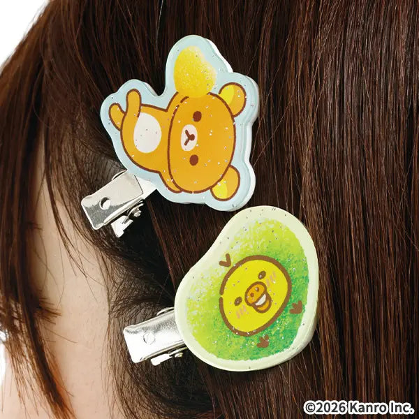 San-X | Puré x Rilakkuma Hair Clip - A