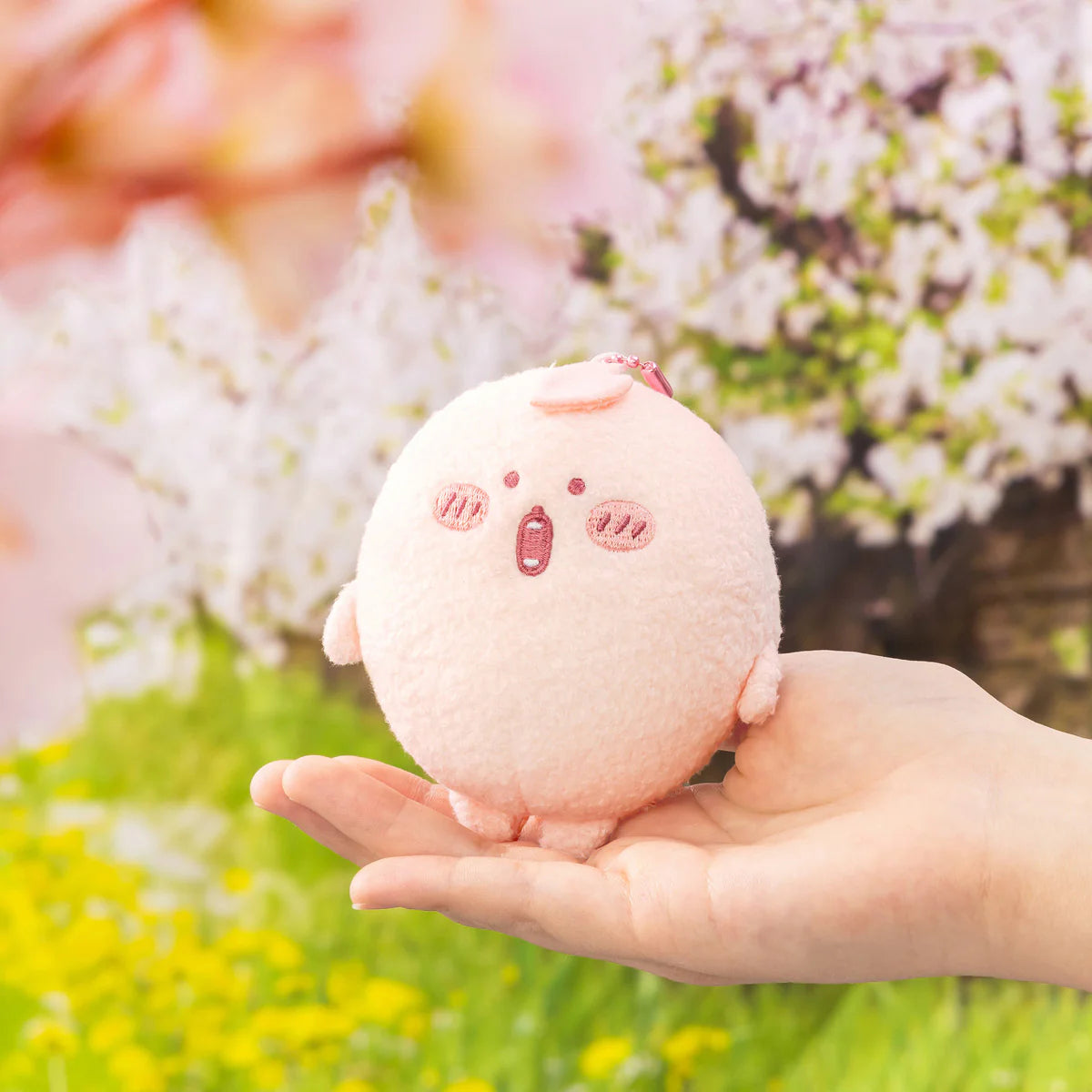 Nagano | Nagano Characters Cherry Blossom Pink Mascot - Nagano Bear