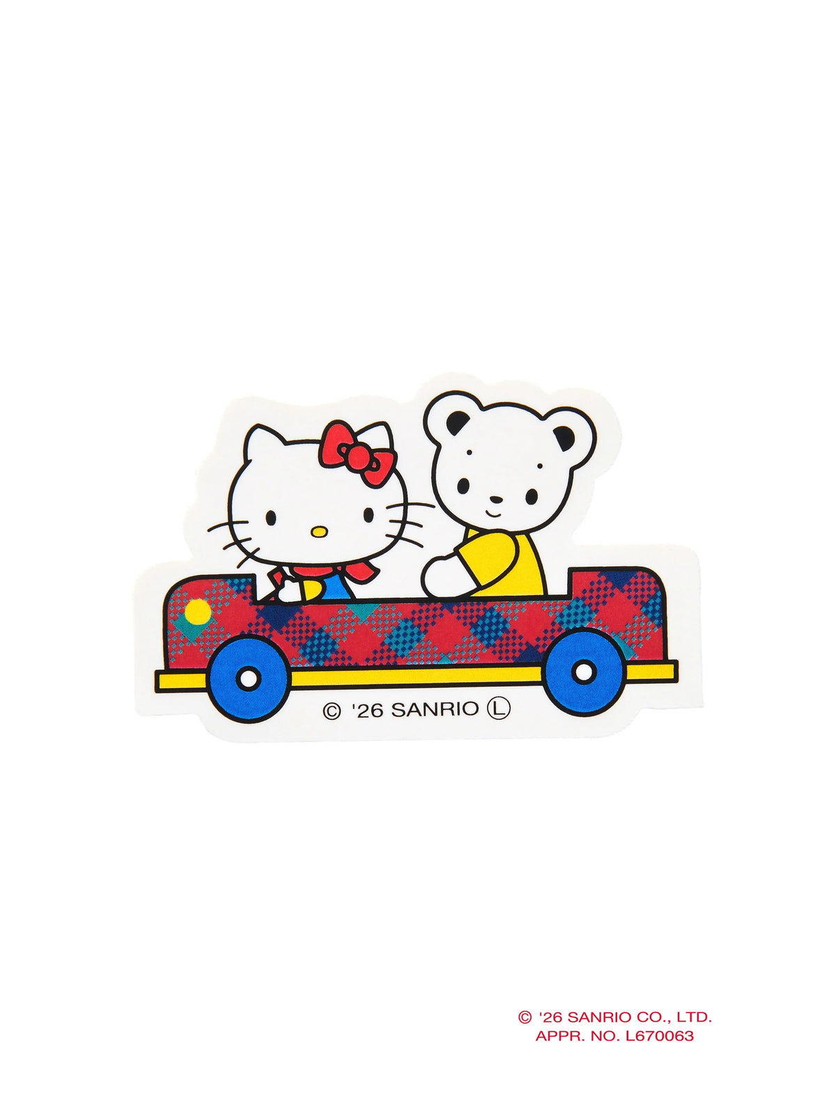 Sanrio | Familiar X Hello Kitty Collaboration Sticker