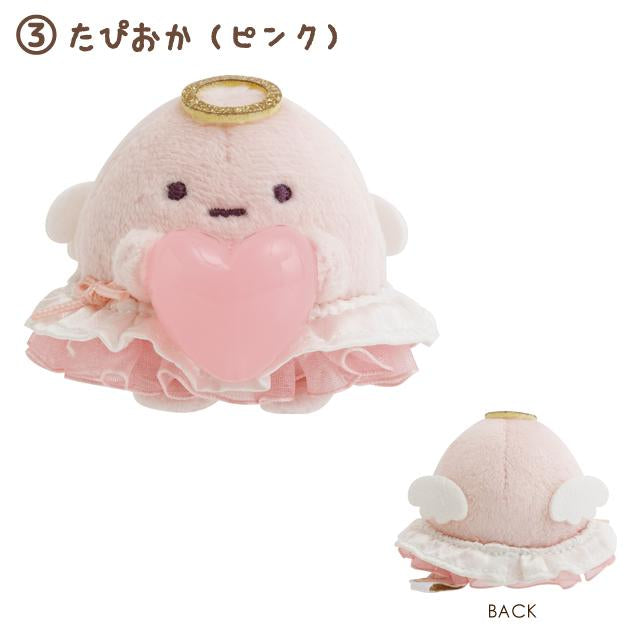 San-X | Sumikko Gurashi Angel & Devil Assorted Hand-held Tenori Plush Toy - Angel