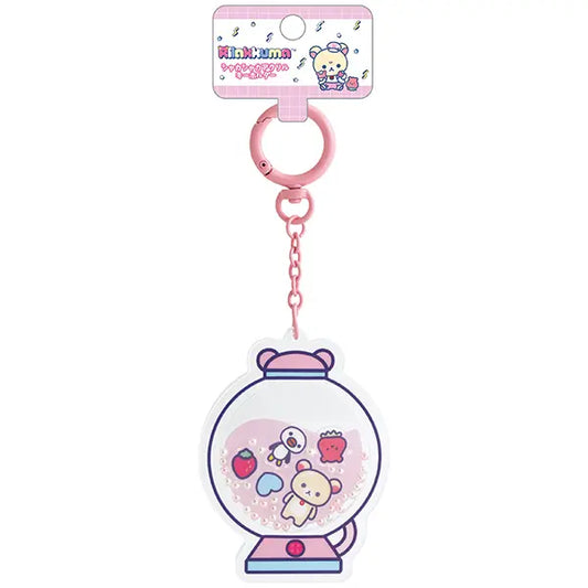 San-X | Rilakkuma Lab Theme Shaka Shaka Acrylic Keychain - Korilakkuma