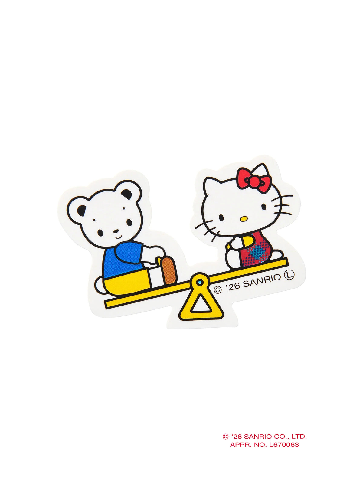 Sanrio | Familiar X Hello Kitty Collaboration Sticker