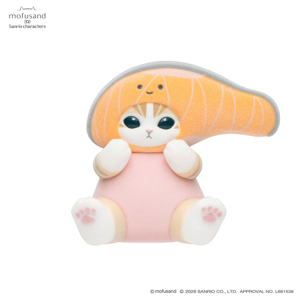 Mofusand | Sanrio Characters x Mofumofu Flocked Figure Trading Collection Vol.3 Blind Box (8 Types)