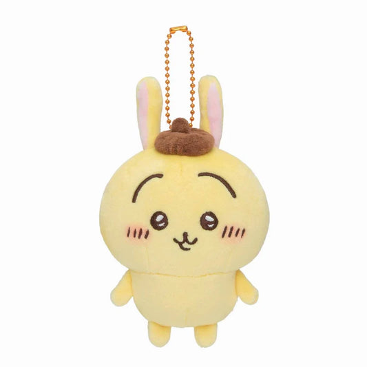 Chiikawa x Sanrio Characters Mascot Holder (Usagi & Pompompurin)