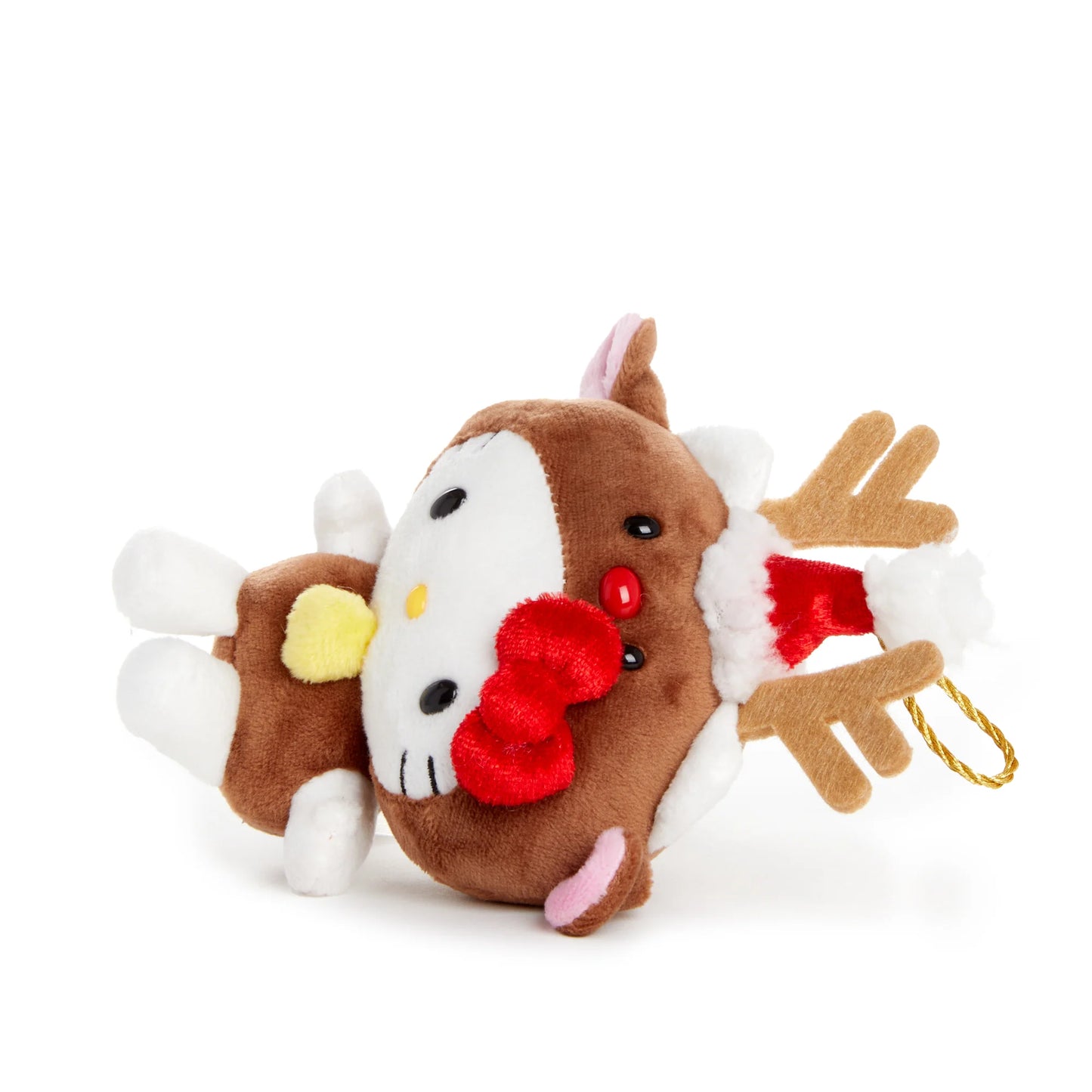 Sanrio US | Hello, Everyone! Series | Hello Kitty Plush Reindeer Ornament