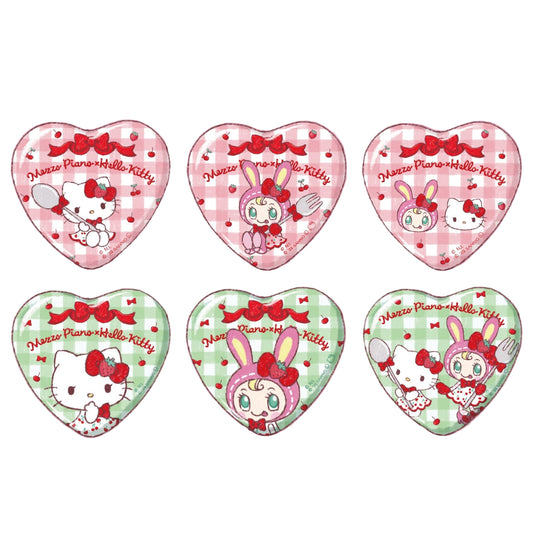 Sanrio | Mezzo Piano x Hello Kitty Secret Can Badge Blind Box (6 Types）