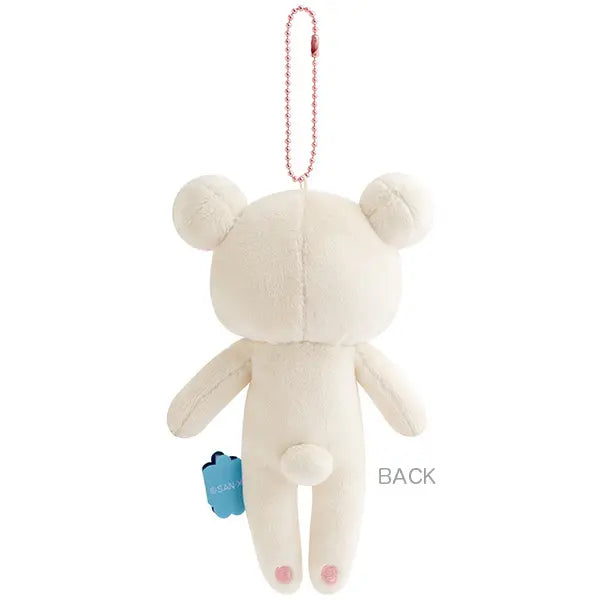 San-X | Rilakkuma Lab Theme Slender Hanging Plush Toy - Korilakkuma