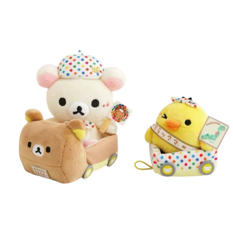 San-X | 'Rilakkuma Arashiyama Limited | Korilakkuma Sightseeing Car Plush Toy MF75001