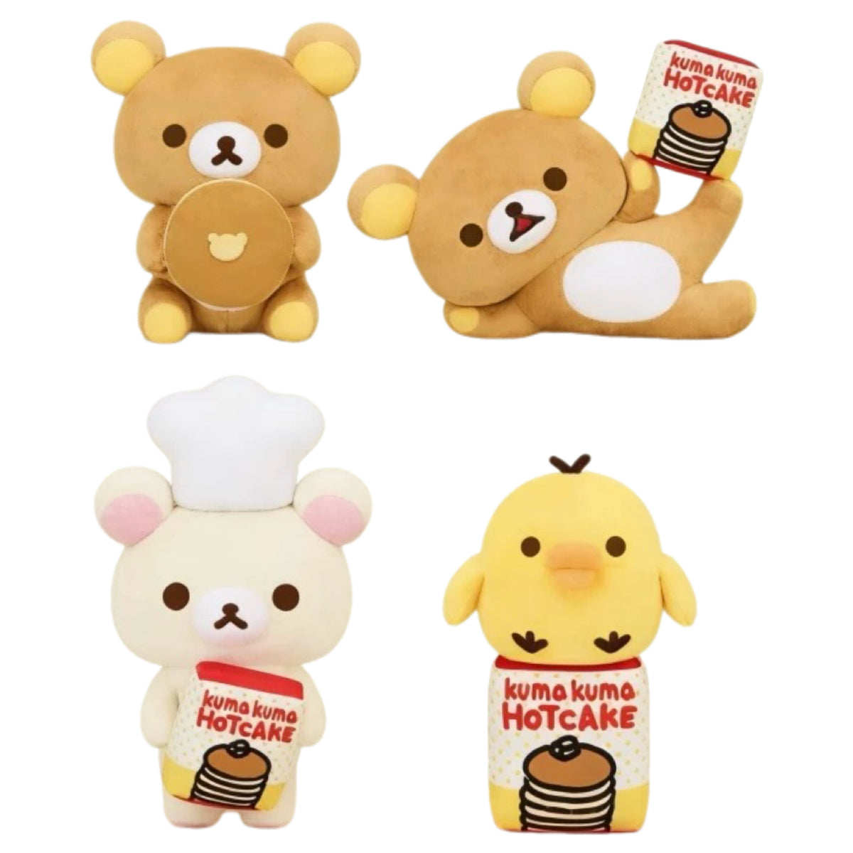 San-X | Rilakkuma Hotcake Plush Toy (Prize)