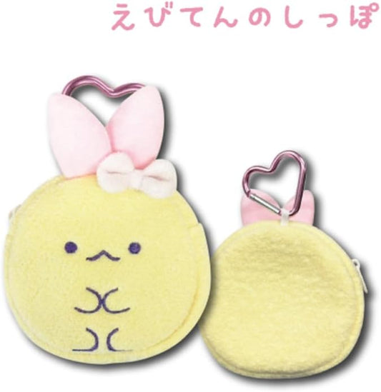 San-X | Sumikko Gurashi Die-Cut Mini Pouch - Fried Ebiten's Tail