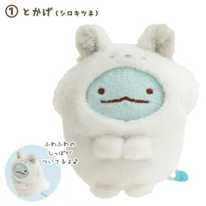 San-X | Sumikko Gurashi Polar Bear Hometown Theme Assorted Hand-held Tenori Plush Toy MO59101