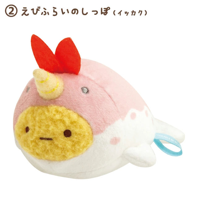 San-X | Sumikko Gurashi Polar Bear Hometown Theme Assorted Hand-held Tenori Plush Toy MO59101