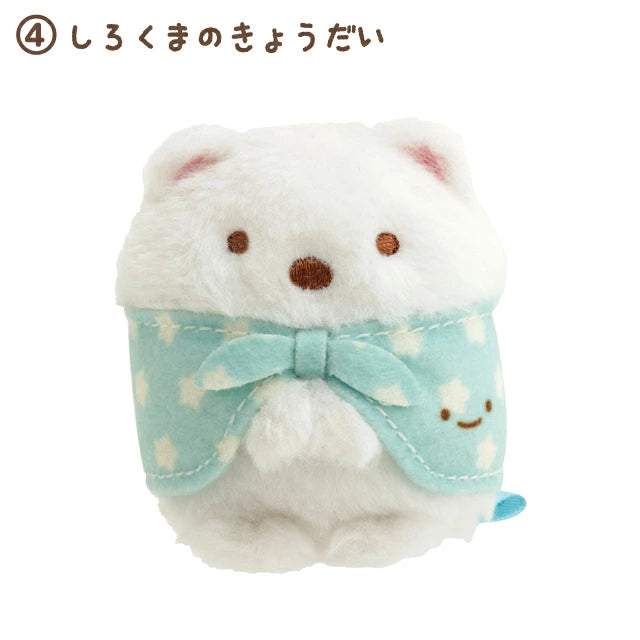 San-X | Sumikko Gurashi Polar Bear Hometown Theme Assorted Hand-held Tenori Plush Toy MO59101