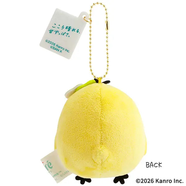 San-X | Puré x Rilakkuma Hanging Plush Toy - Kiiroitori