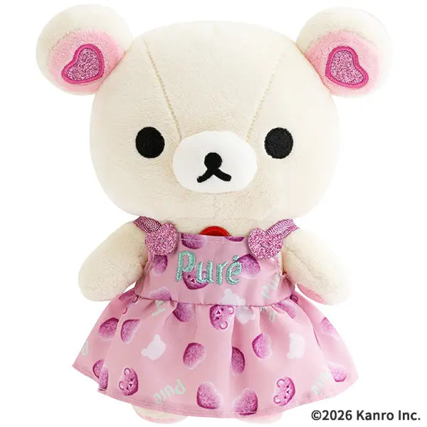 San-X | Puré x Rilakkuma Plush Toy - Korilakkuma