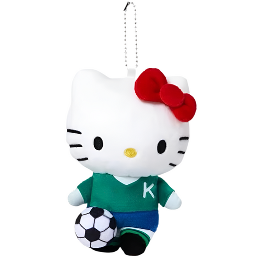 Sanrio Avail | Hello Kitty 50th Anniversary | Hello Kitty Soccer Player Mascot Charm