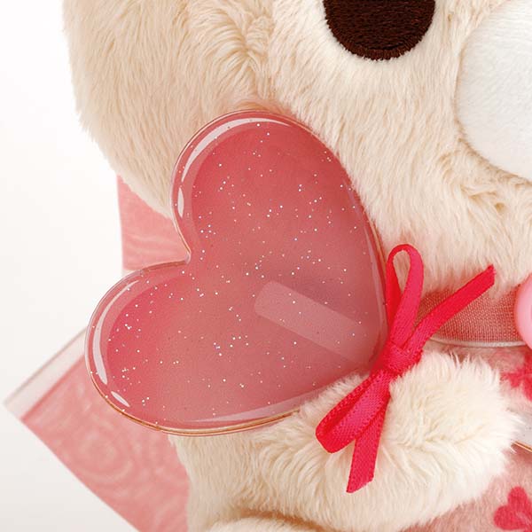 San-X | Rilakkuma Heart Collection Plush Toy - Korilakkuma